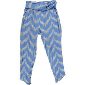 Free People Free People Got Me Twisted Harem Boho Chevron Gypsy Hippie Pants
